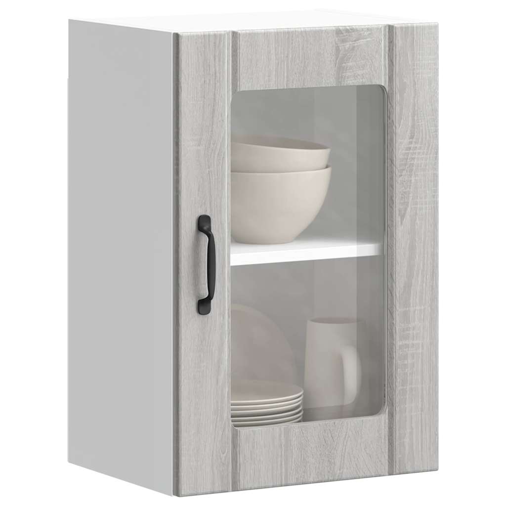 Base Da Cucina Lucca In Legno Multistrato Grigio Sonoma