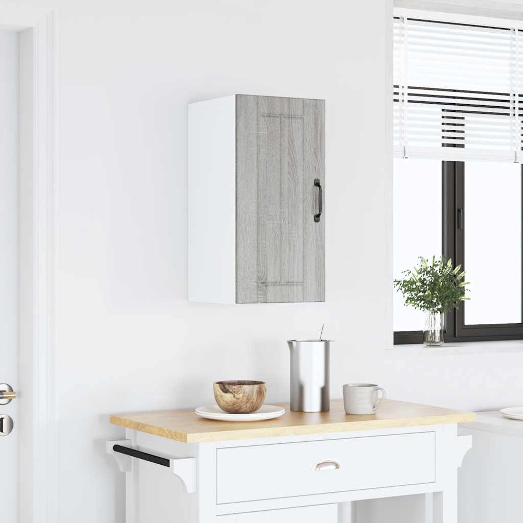 Base Da Cucina Lucca In Legno Multistrato Grigio Sonoma