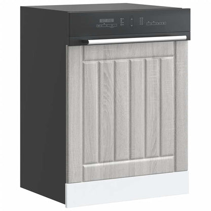 Base Da Cucina Lucca In Legno Multistrato Grigio Sonoma