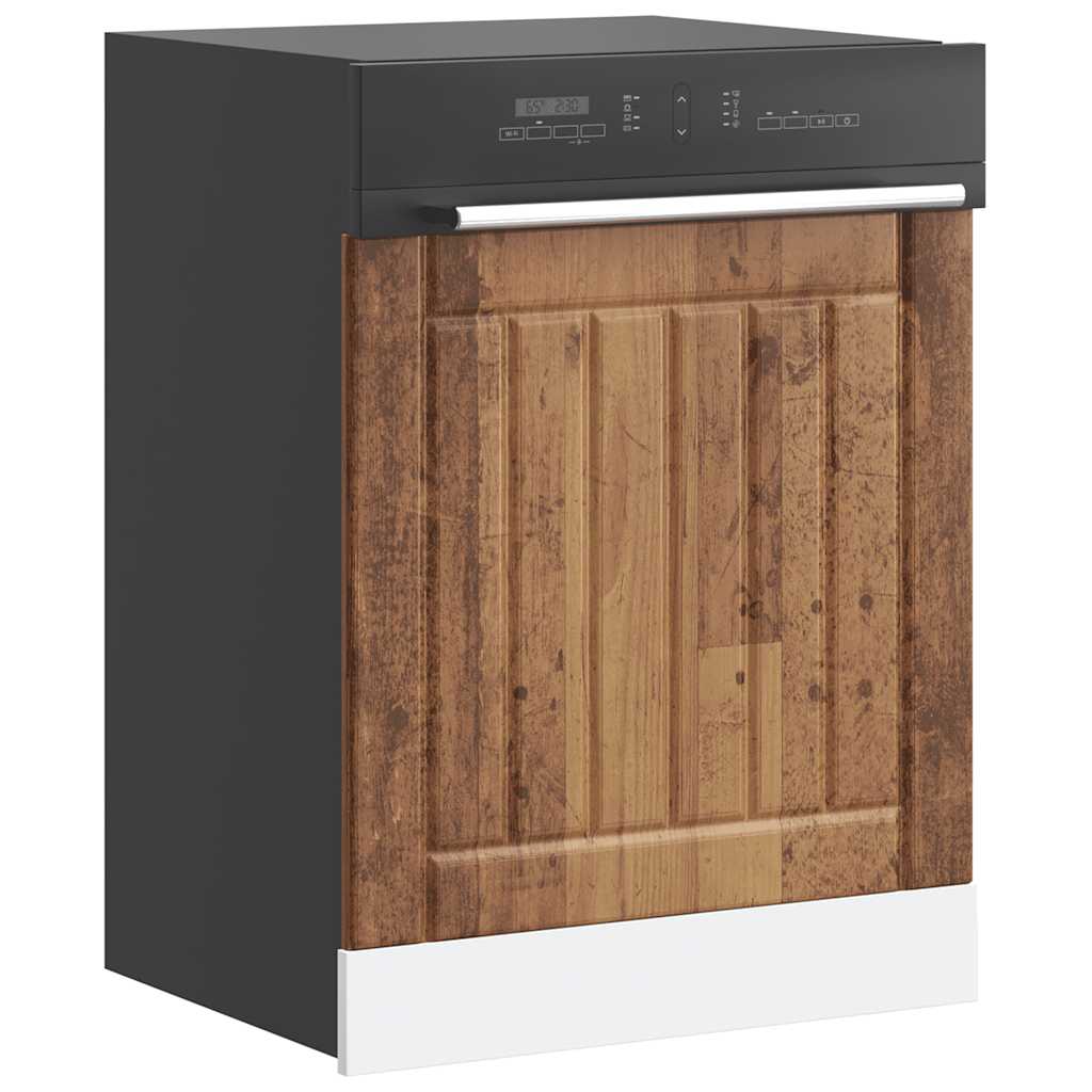 Armadi Forno 2 Pz Lucca In Legno Multistrato Legno Antico