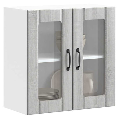 Base Da Cucina Lucca In Legno Multistrato Grigio Sonoma