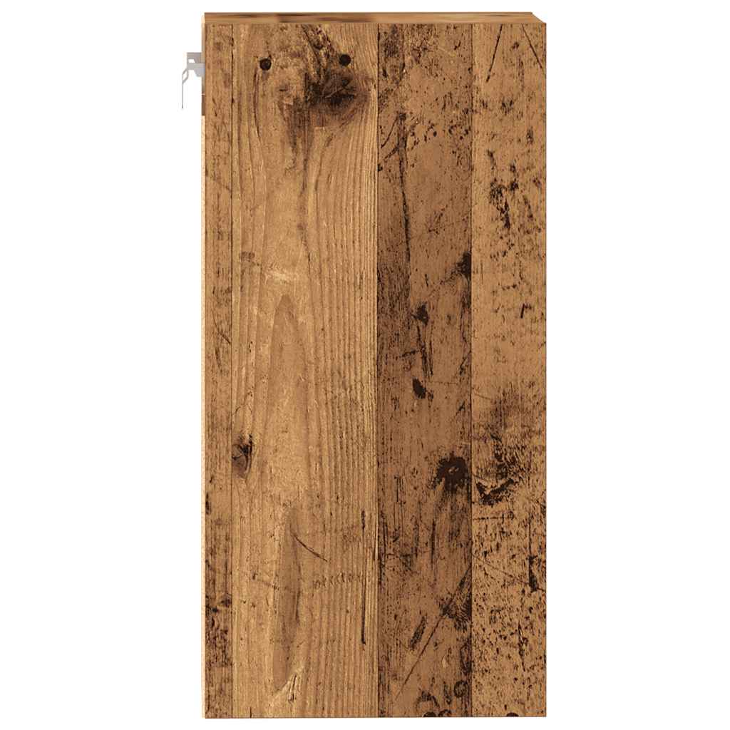 Mobile Pensile “Riga” 40X29,5X60 Cm Legno Antico