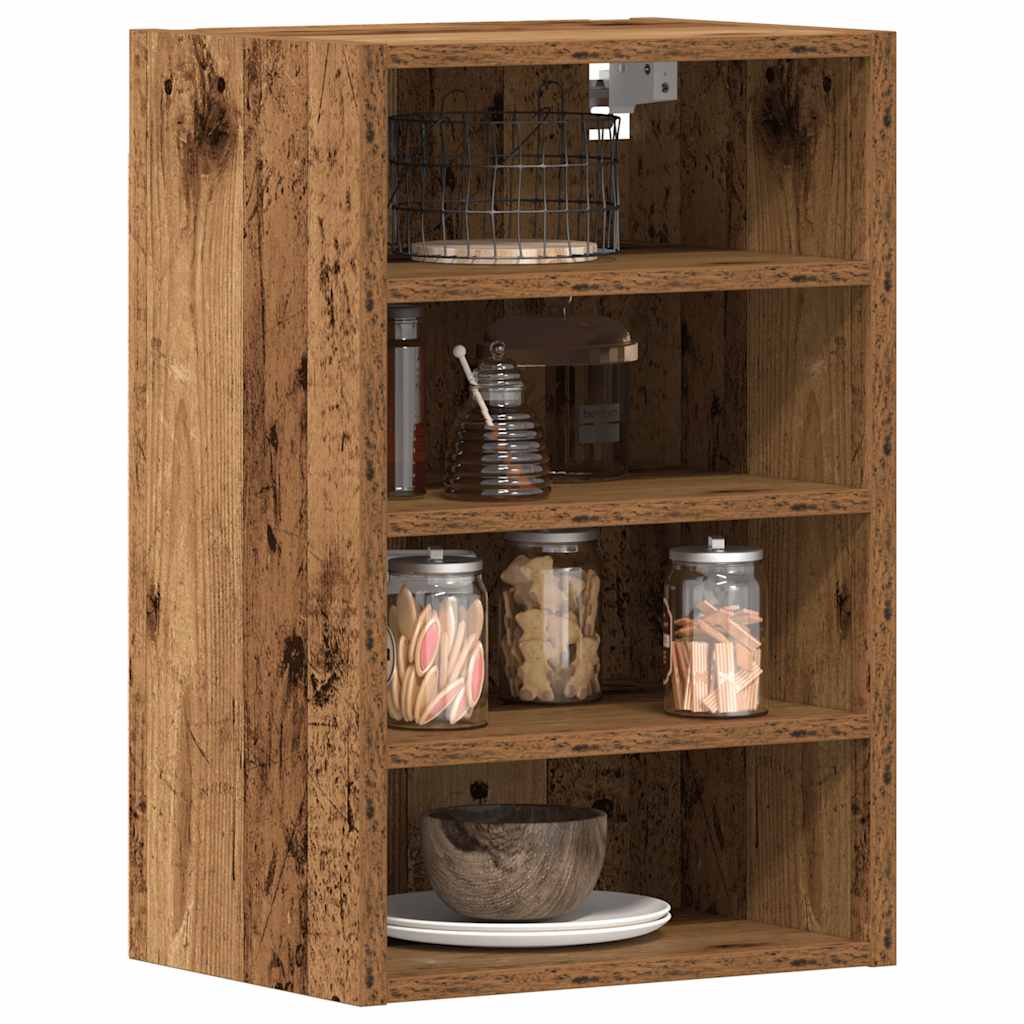 Mobile Pensile “Riga” 40X29,5X60 Cm Legno Antico