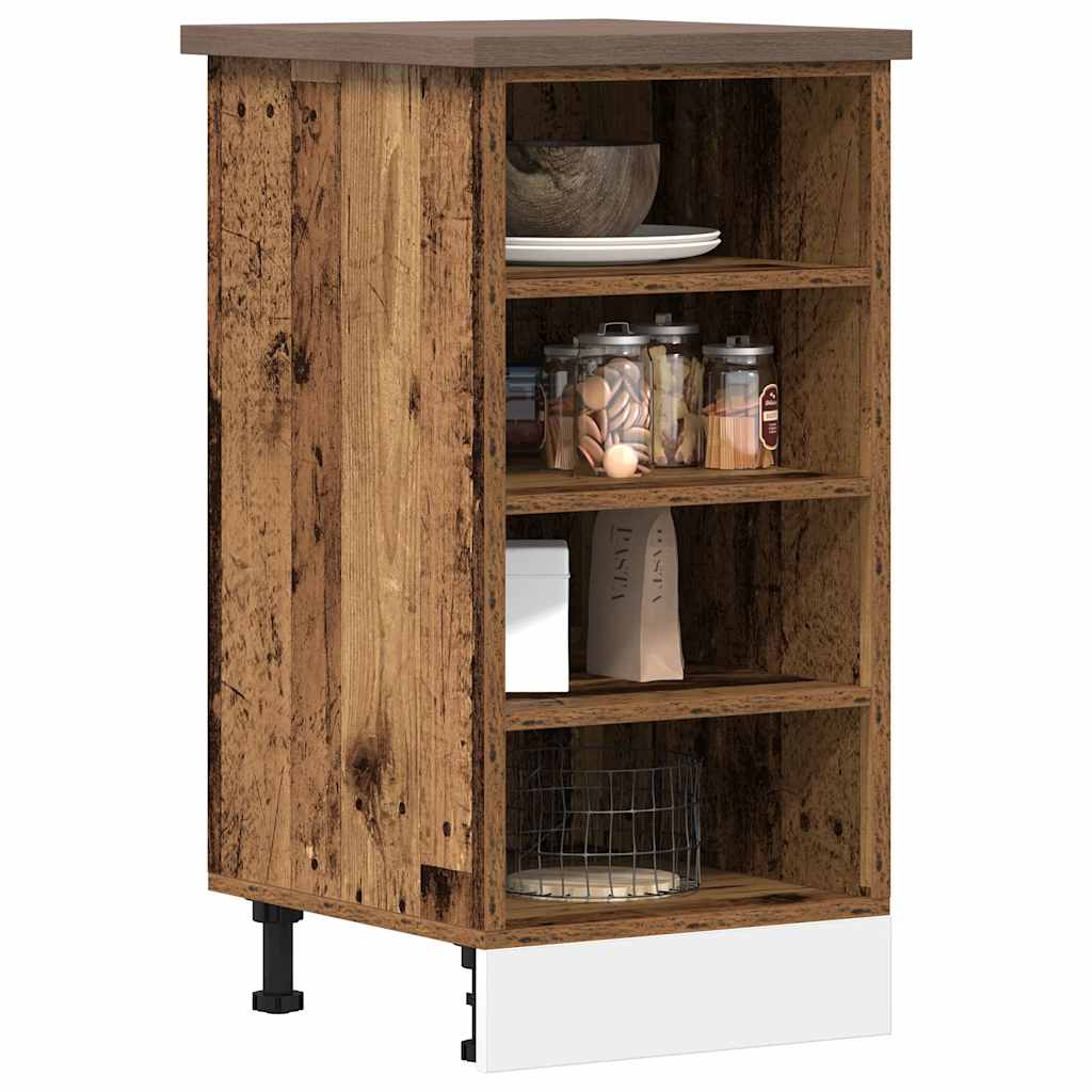 Mobile Pensile “Riga” 40X29,5X60 Cm Legno Antico
