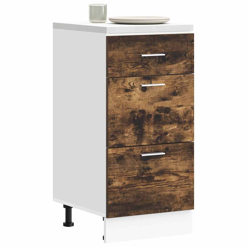 Mobile Pensile “Riga” 40X29,5X60 Cm Rovere Fumo