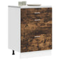 Mobile Pensile “Riga” 40X29,5X60 Cm Rovere Fumo