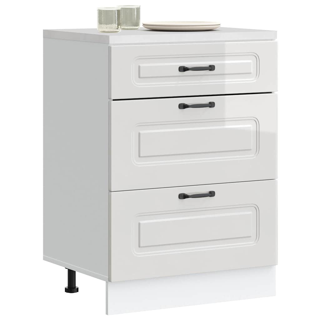 Pannello Lavastoviglie Kalmar 30 X 31 X 100 Cm Bianco Lucido