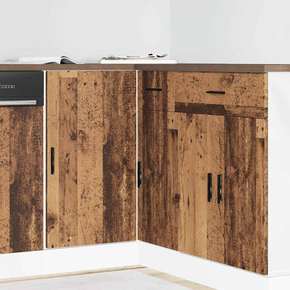 Mobile Pensile “Riga” 40X29,5X60 Cm Legno Antico