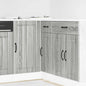 Base Da Cucina Lucca In Legno Multistrato Grigio Sonoma