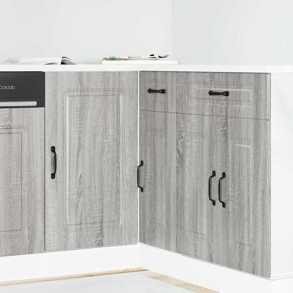 Pannello Lavastoviglie Kalmar 60 X 31 X 100 Cm Grigio Sonoma