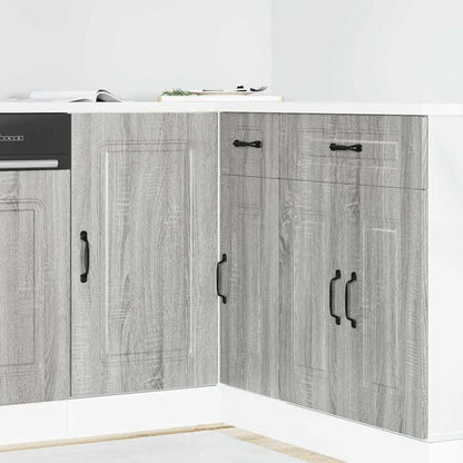Pannello Lavastoviglie Kalmar 60 X 31 X 100 Cm Grigio Sonoma