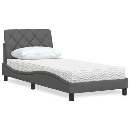 Letto Con Materasso In Tessuto