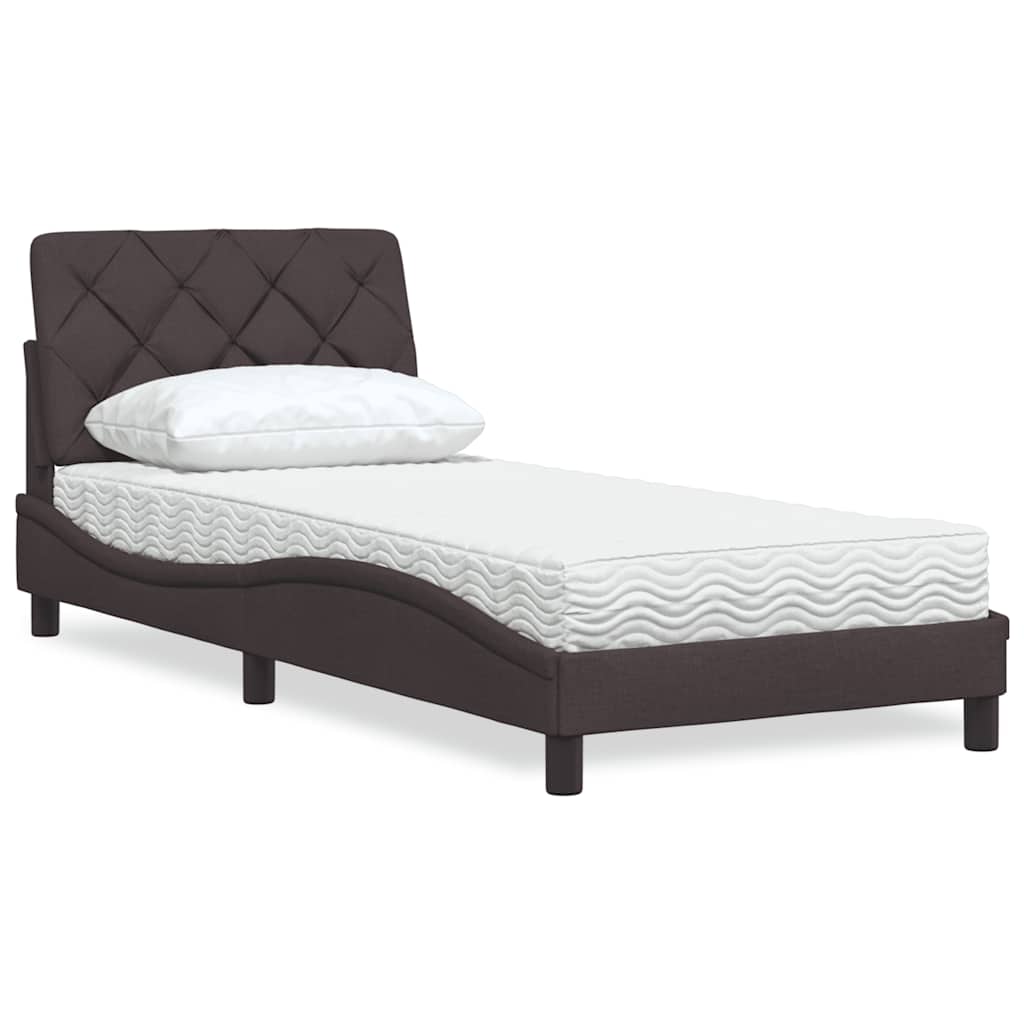 Letto Con Materasso In Tessuto