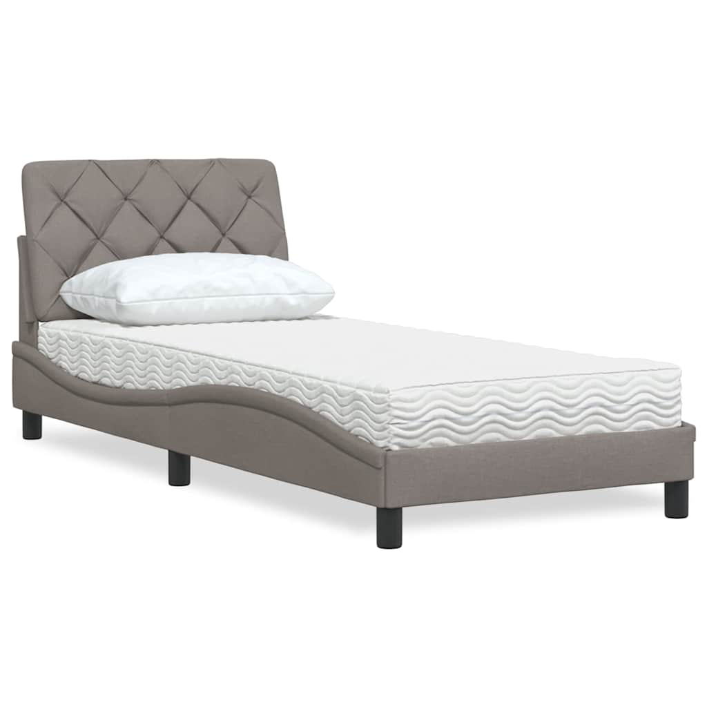 Letto Con Materasso In Tessuto