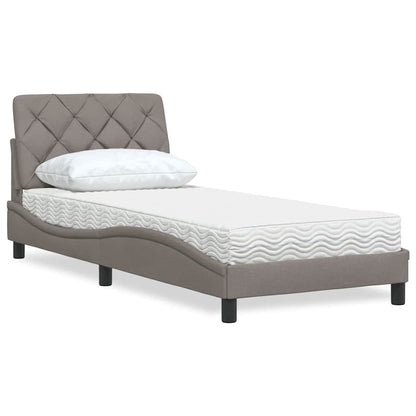 Letto Con Materasso In Tessuto