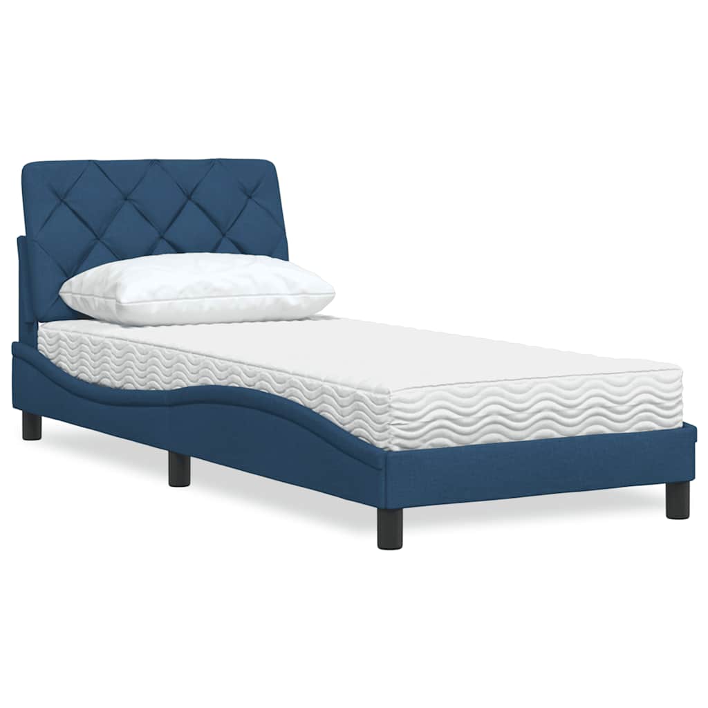 Letto Con Materasso In Tessuto