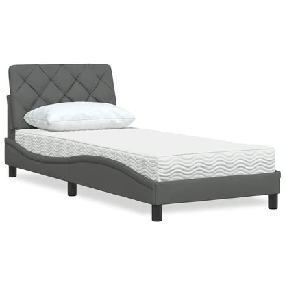 Letto Con Materasso In Tessuto