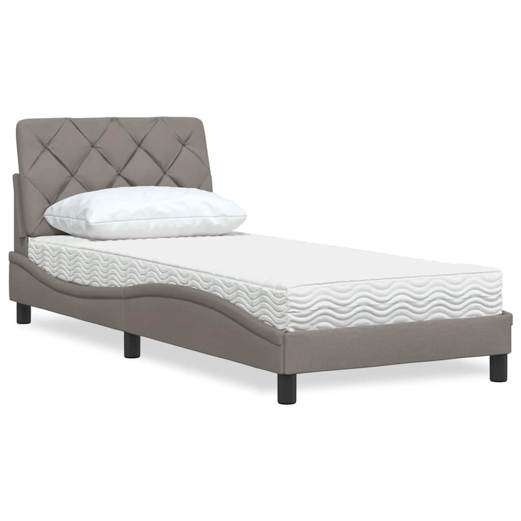 Letto Con Materasso In Tessuto