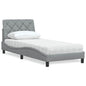 Letto Con Materasso In Tessuto