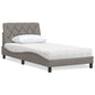 Letto Con Materasso In Tessuto