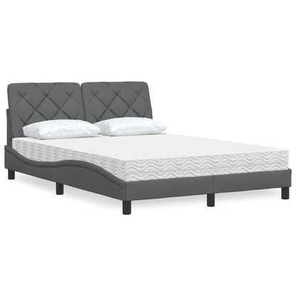 Letto Con Materasso In Tessuto