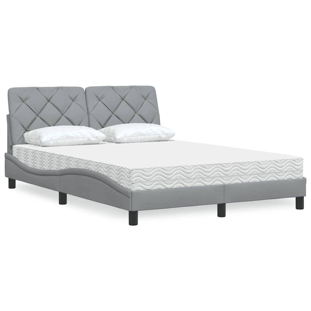 Letto Con Materasso In Tessuto