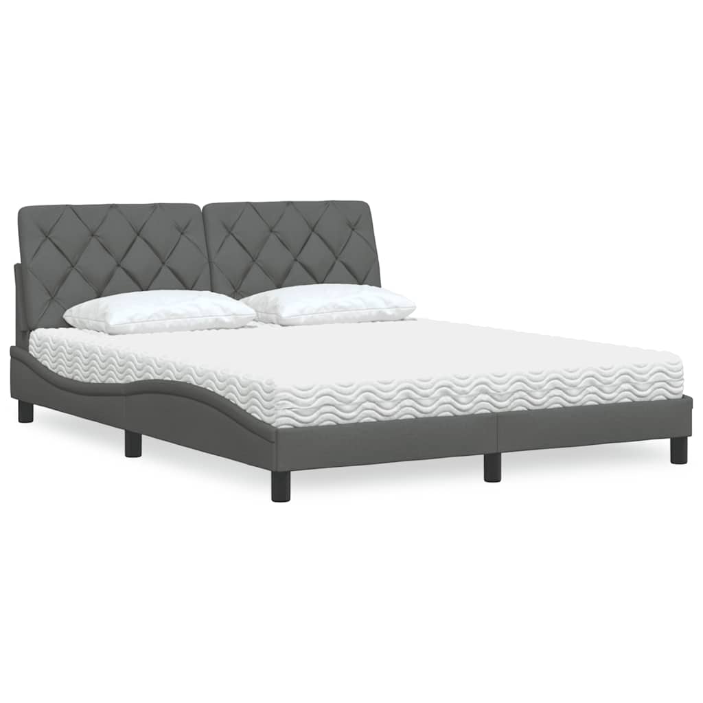 Letto Con Materasso In Tessuto