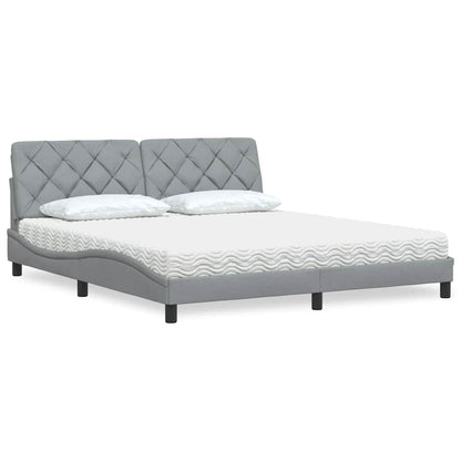 Letto Con Materasso In Tessuto