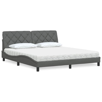 Letto Con Materasso In Tessuto
