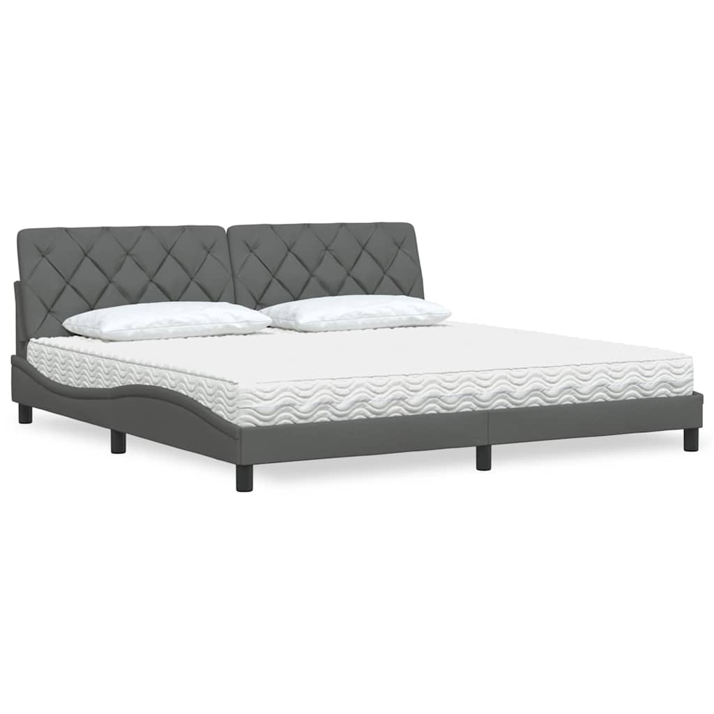 Letto Con Materasso In Tessuto
