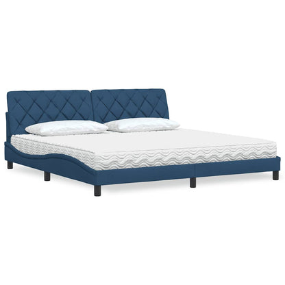 Letto Con Materasso In Tessuto