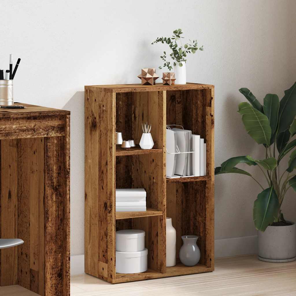 Libreria 50X25X80 Cm In Legno Multistrato