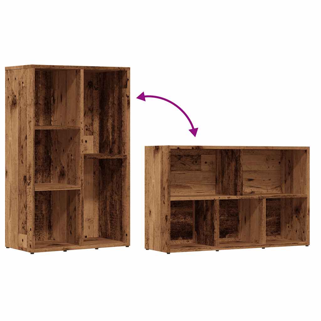 Libreria 50X25X80 Cm In Legno Multistrato