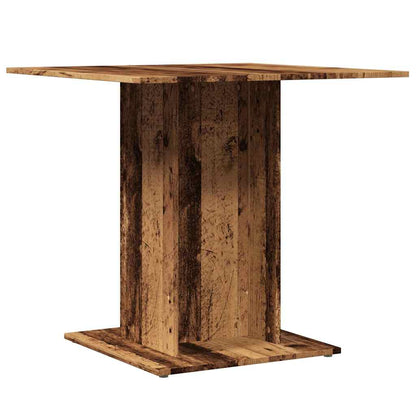 Tavolo Da Pranzo 80X80X75 Cm In Legno Multistrato