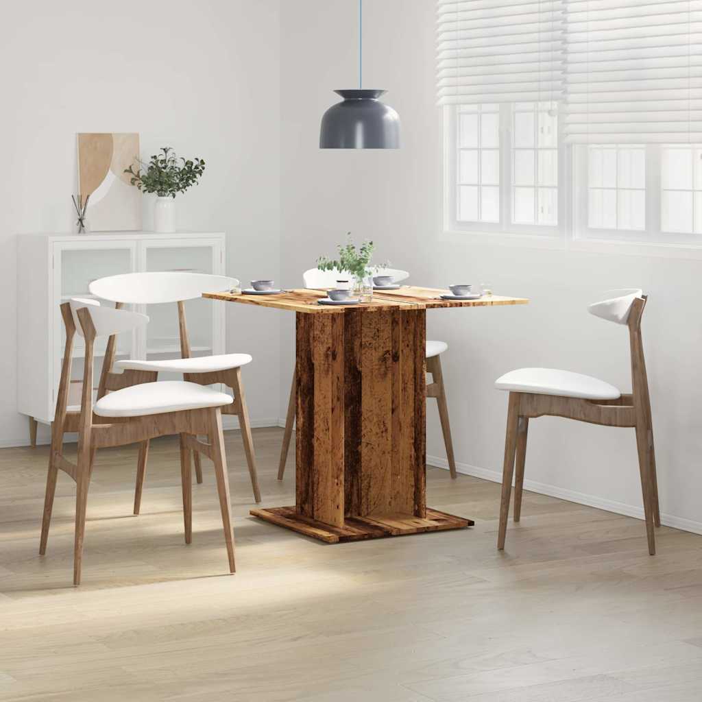 Tavolo Da Pranzo 80X80X75 Cm In Legno Multistrato