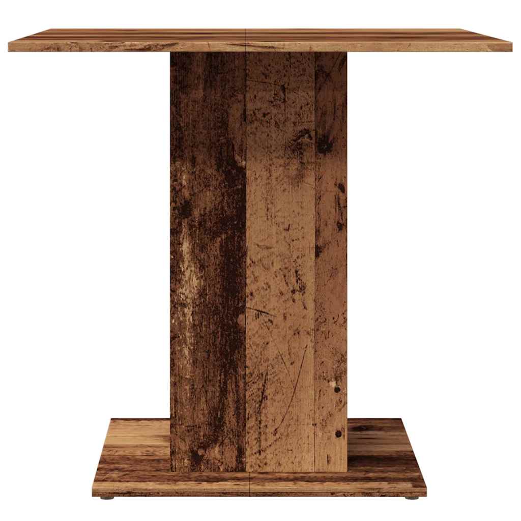 Tavolo Da Pranzo 80X80X75 Cm In Legno Multistrato