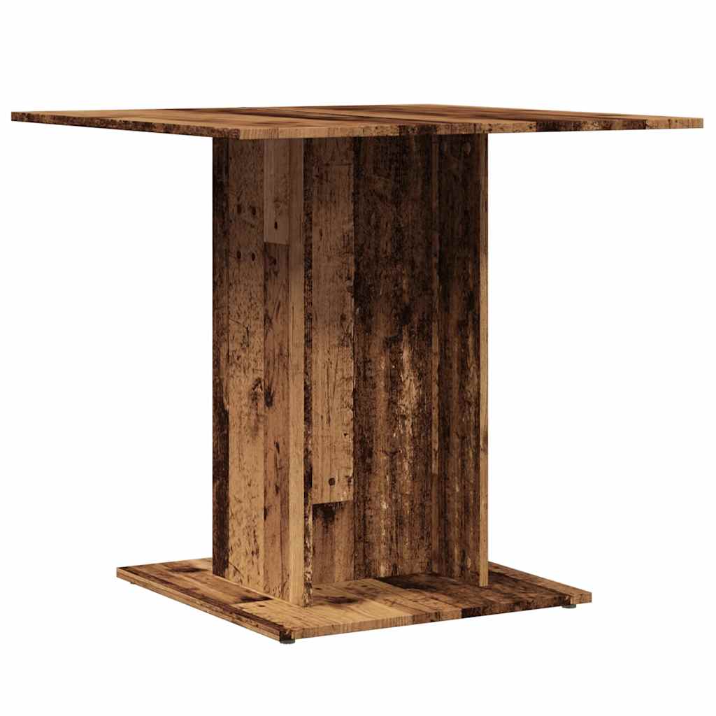 Tavolo Da Pranzo 80X80X75 Cm In Legno Multistrato