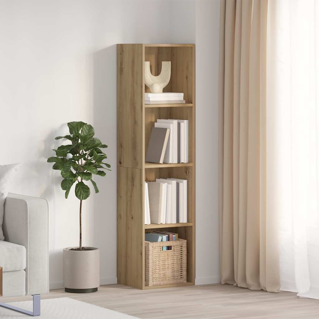 Libreria/Mobile Tv 36X30X143 Cm Legno Multistrato