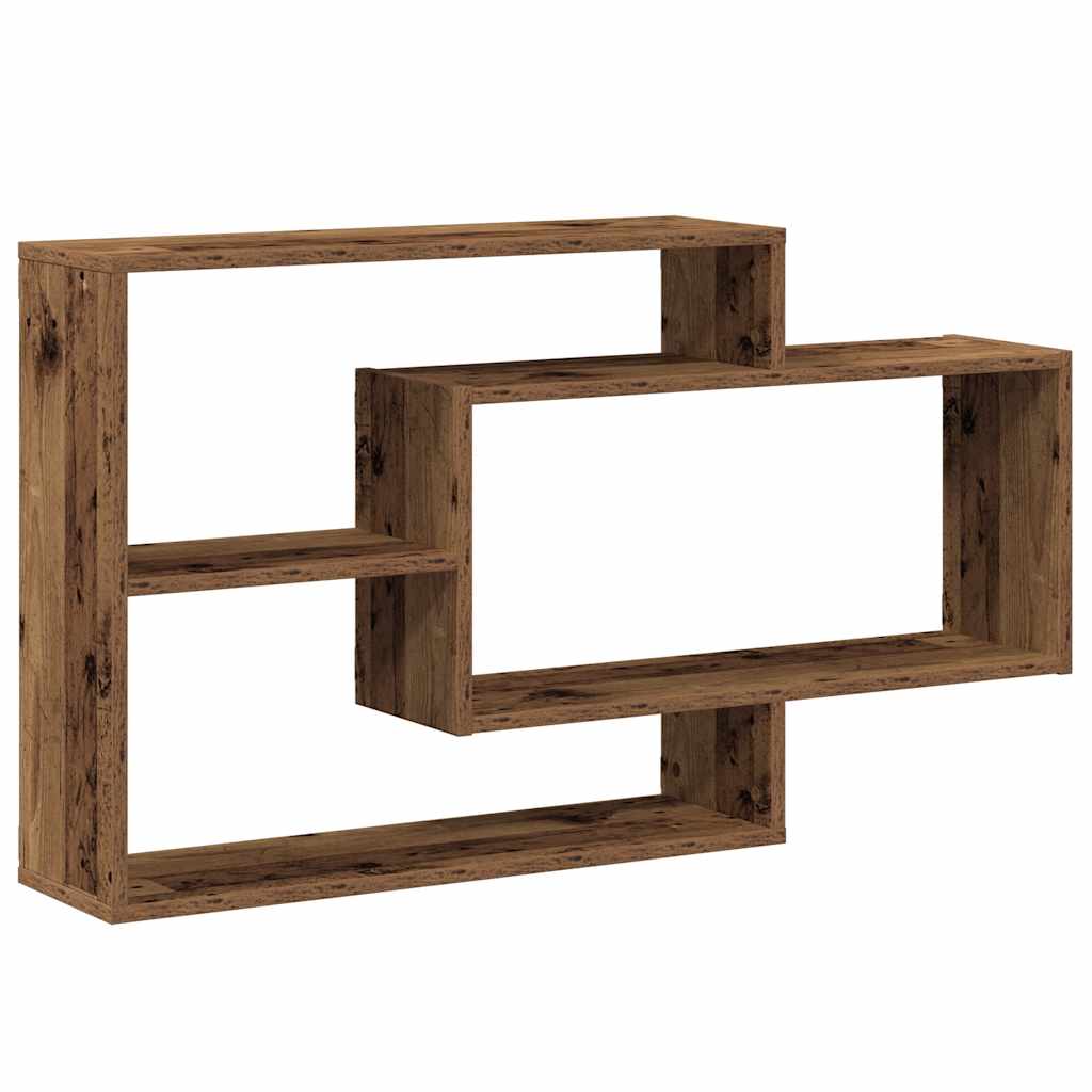 Scaffale A Parete 104X20X58,5 Cm In Truciolato