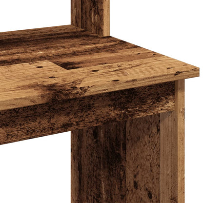 Scrivania Mensole 102X45X148 Cm Legno Multistrato