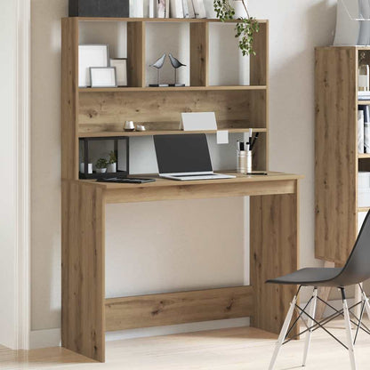 Scrivania Mensole 102X45X148 Cm Legno Multistrato