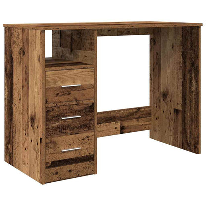 Scrivania 102X50X76 Cm In Legno Multistrato