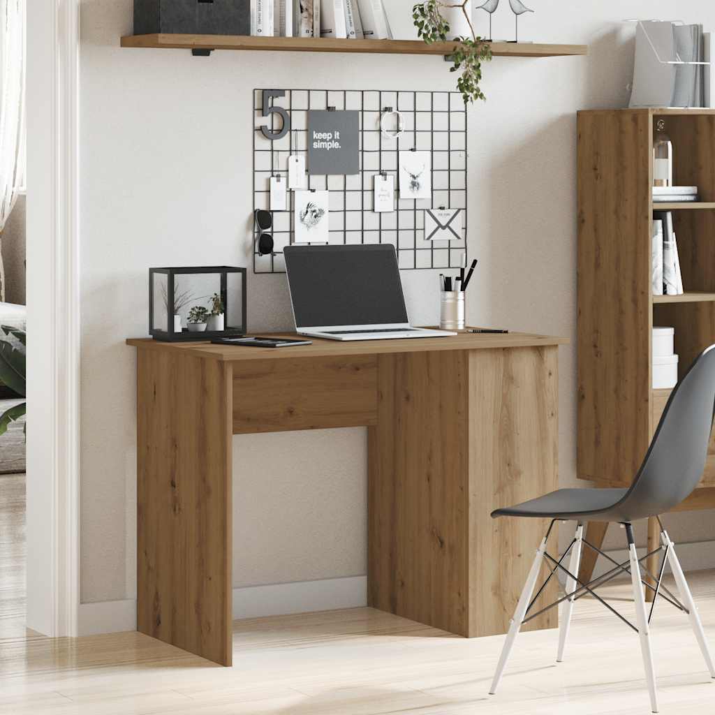 Scrivania 100X55X75 Cm In Legno Multistrato