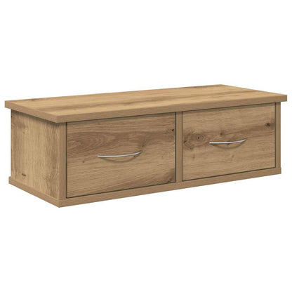 Armadietto A Muro 60X26X18,5Cm In Truciolato Rovere Artigianale