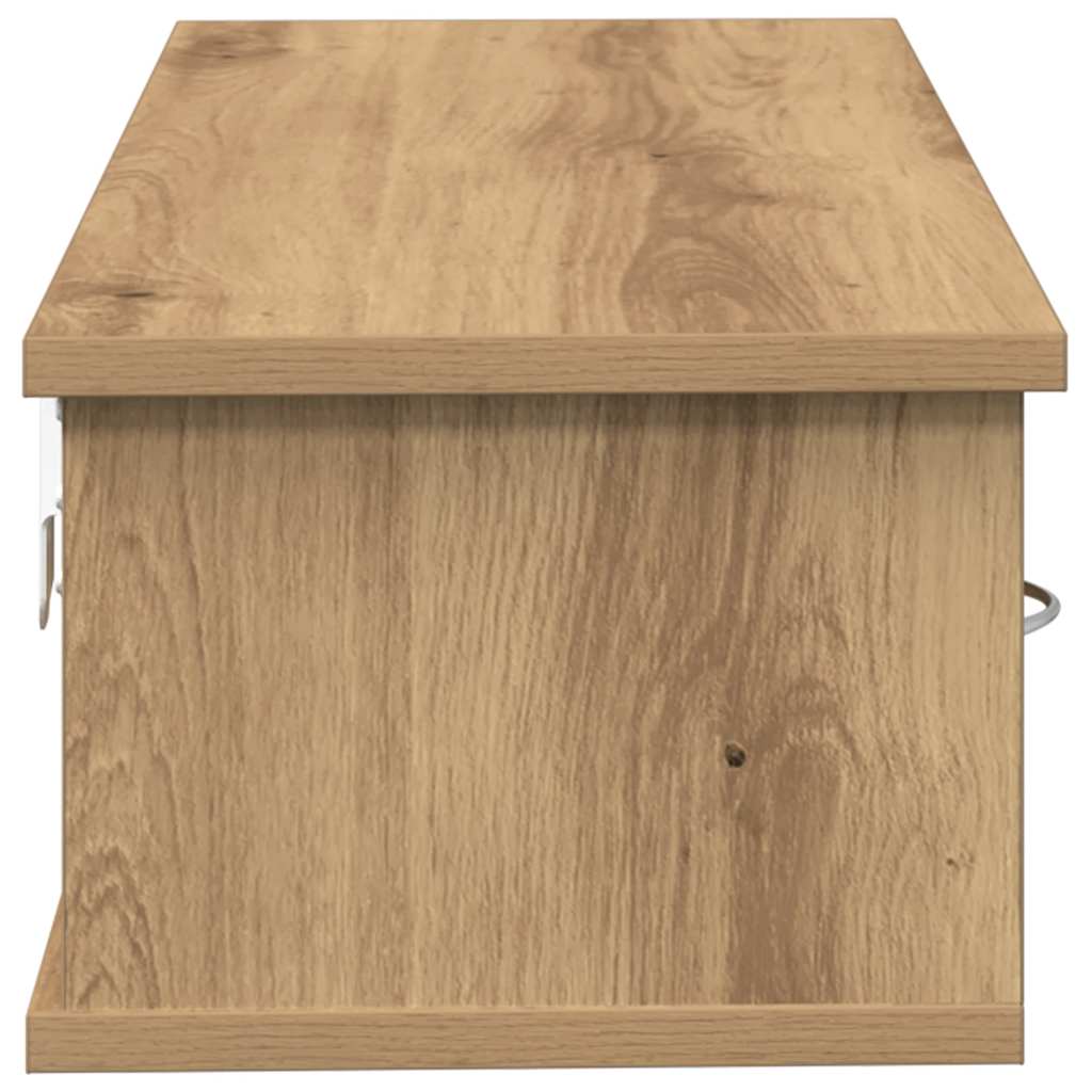 Armadietto A Muro 60X26X18,5Cm In Truciolato Rovere Artigianale