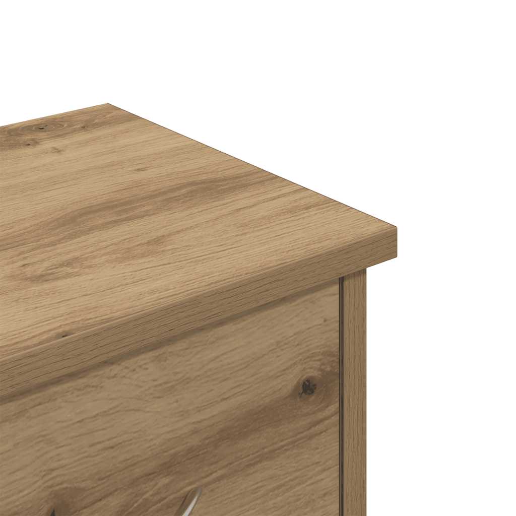 Armadietto A Muro 60X26X18,5Cm In Truciolato Rovere Artigianale
