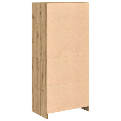 Armadio 80X52X180 Cm In Legno Multistrato