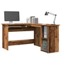 Scrivania Angolo Artigianale 120X140X75 Cm Legno Multistrato