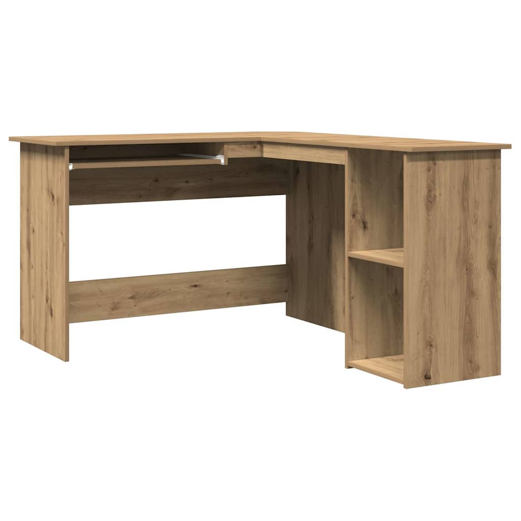 Scrivania Angolo Artigianale 120X140X75 Cm Legno Multistrato