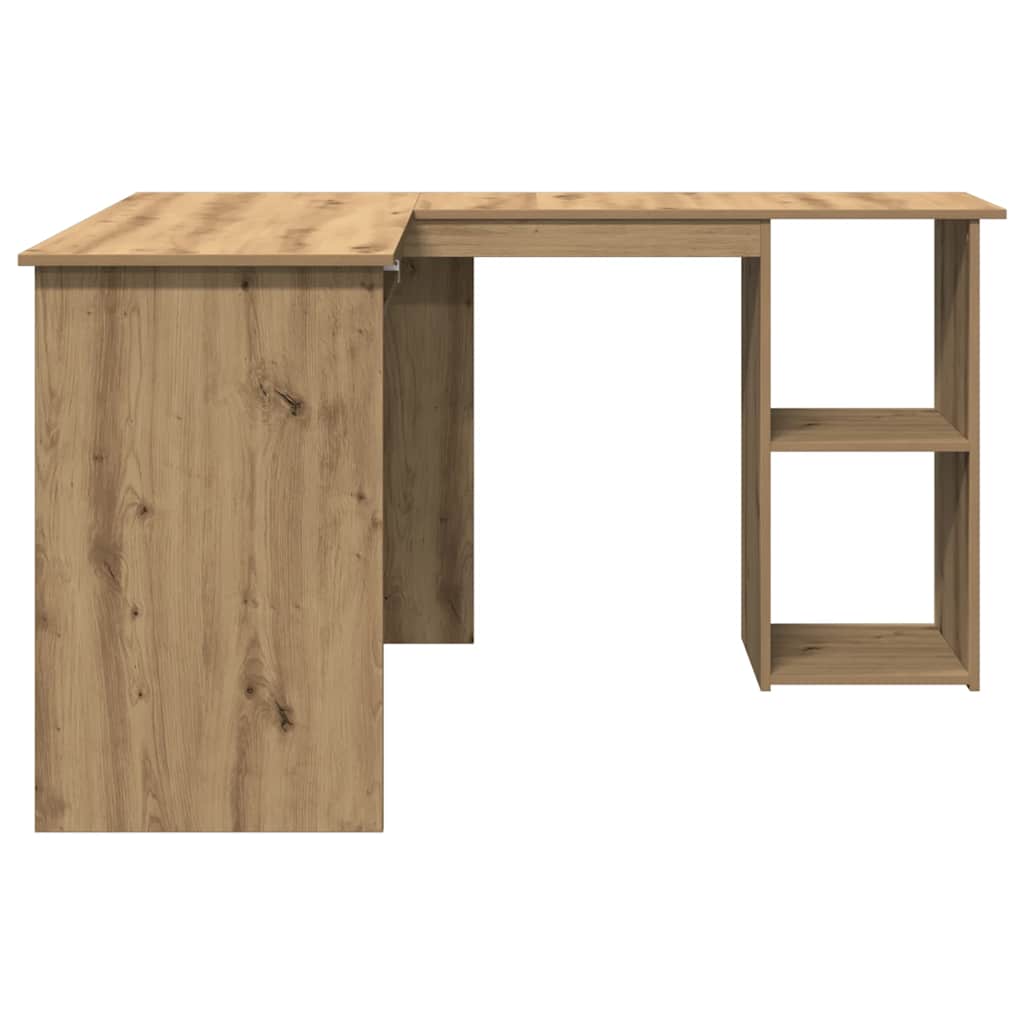 Scrivania Angolo Artigianale 120X140X75 Cm Legno Multistrato